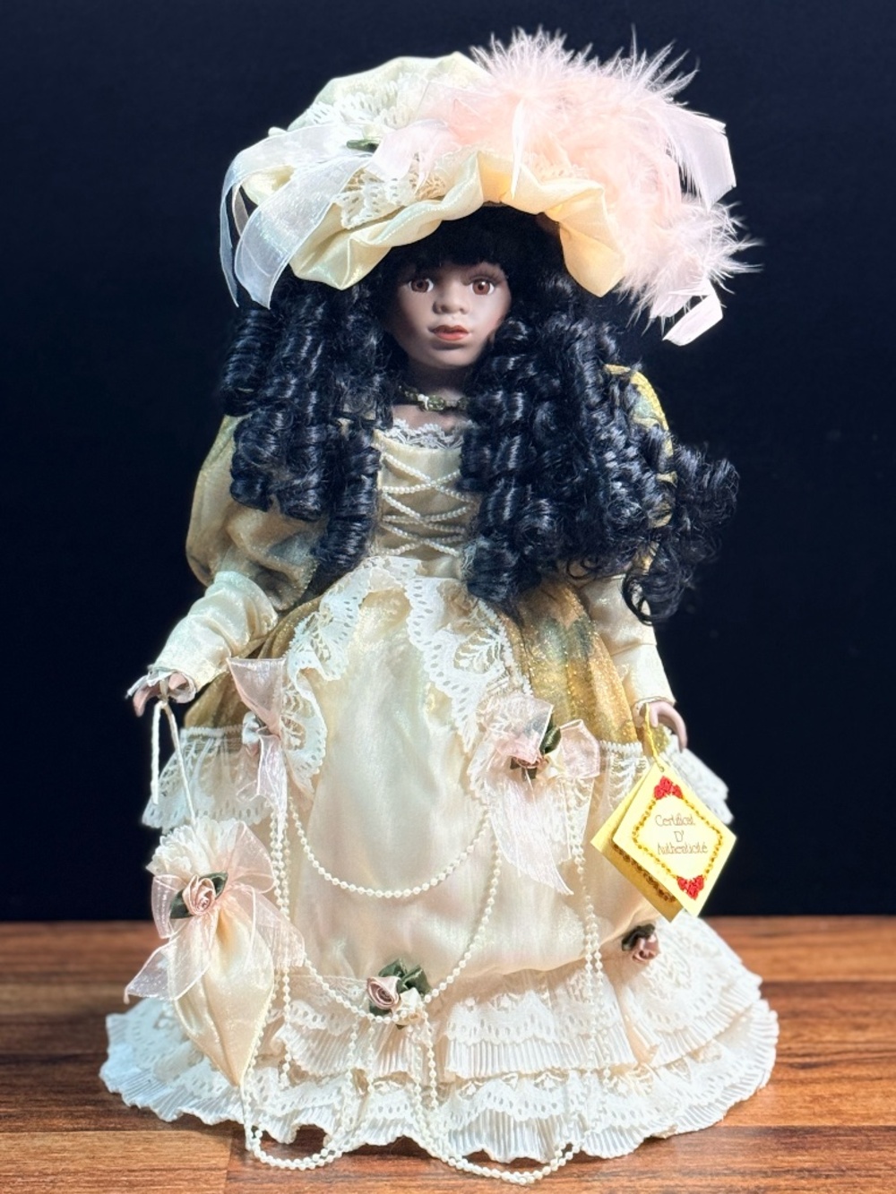 COLLECTOR’S CHOICE Beautiful Porcelain Collectible Doll